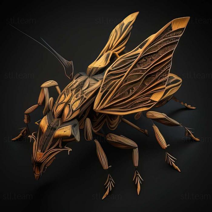 3D модель Rhagonycha lignosa (STL)